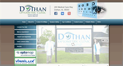Desktop Screenshot of dothaneyes.com
